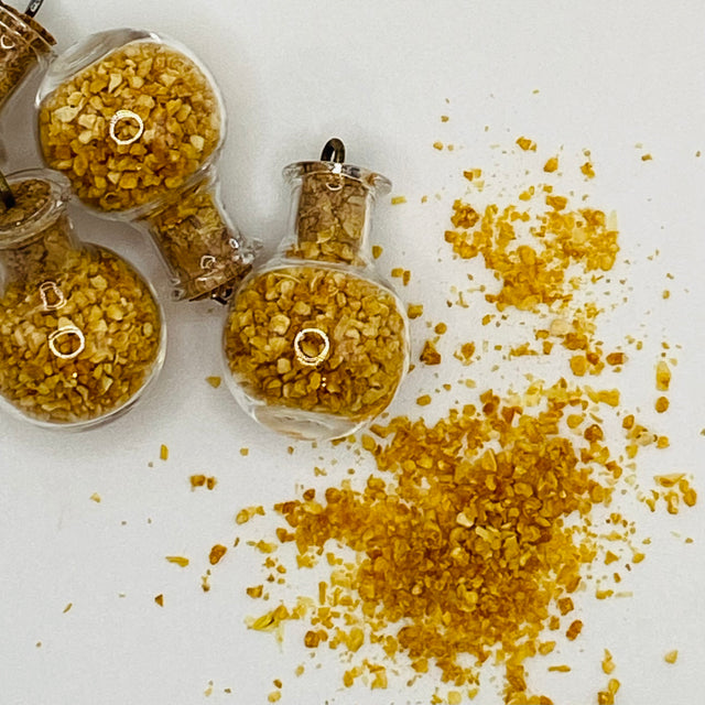 Bottle of dried Orange Peel