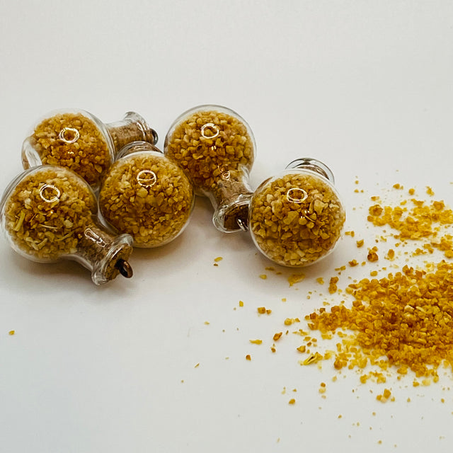 Bottle of dried Orange Peel