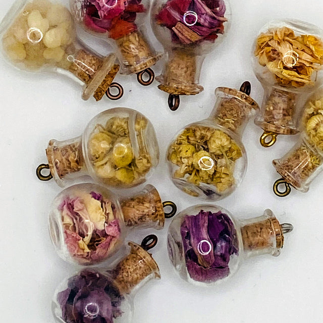 Bottle of Lavender buds.