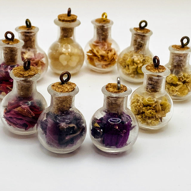 Bottle of Lavender buds.