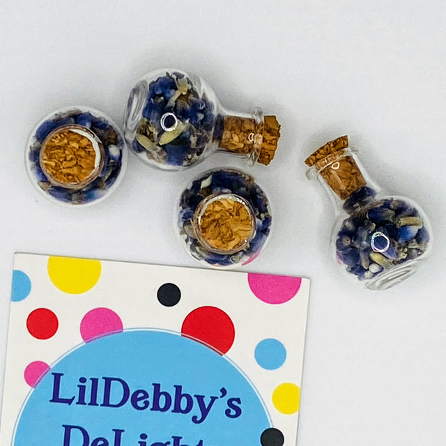 Bottle of Lavender buds.