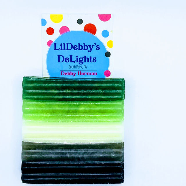 Aromantic PRIDE! colors vegan soap.