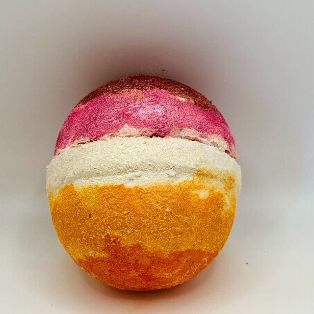 Lesbian PRIDE! bath products with essential oil blends.