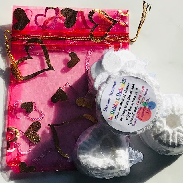 Shower Steamers. SOOTHE essential oil blend bathroom fragrance.