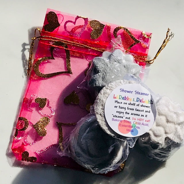 Shower Steamers. FOCUS essential oil blend bathroom fragrance.