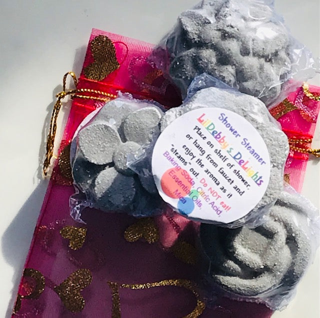 Shower Steamers. FOCUS essential oil blend bathroom fragrance.