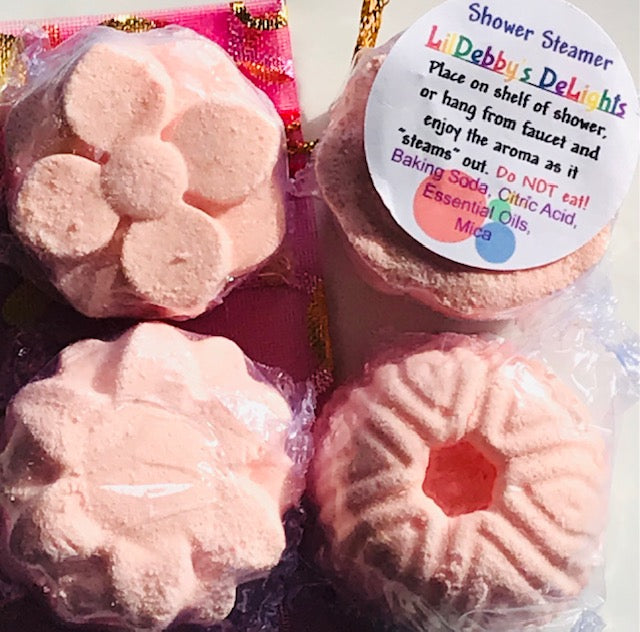 Shower Steamers. CONFIDENCE essential oil blend bathroom fragrance.