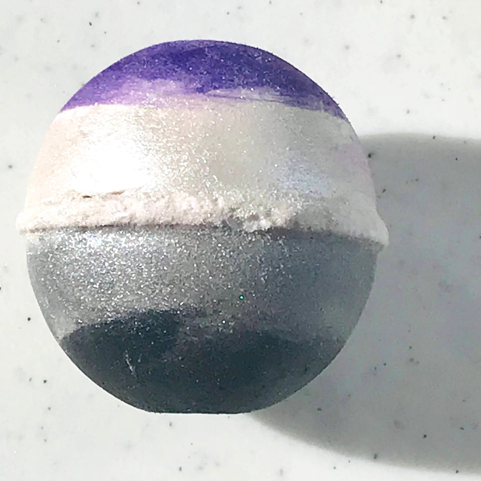 Asexual PRIDE! bath products with essential oil blends.