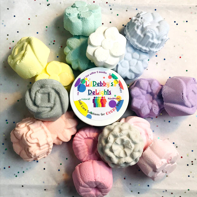 Shower Steamers. RELIEF essential oil blend bathroom fragrance.