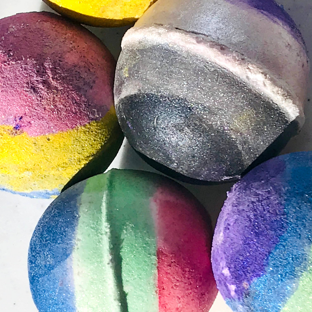 Asexual PRIDE! bath products with essential oil blends.