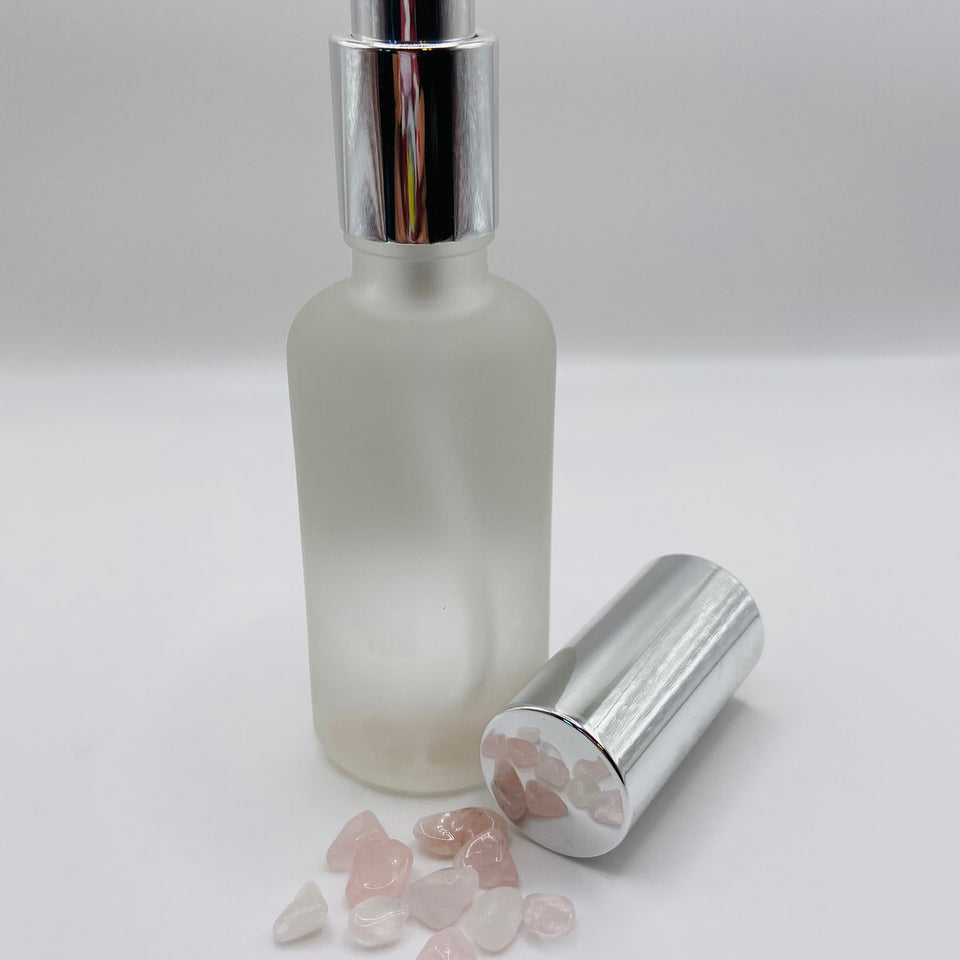 Rose Quartz face and body spray.