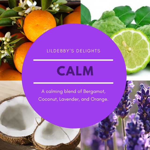 Shower Steamers. CALM essential oil blend bathroom fragrance.