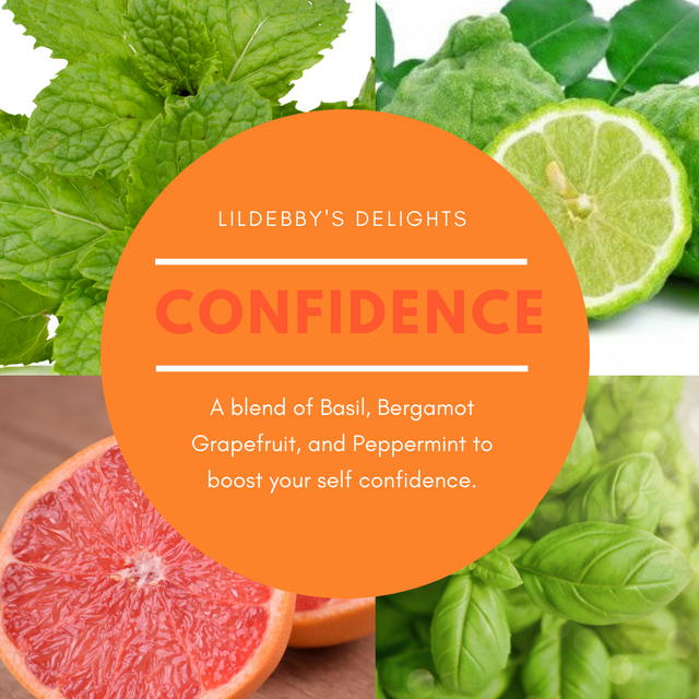 Shower Steamers. CONFIDENCE essential oil blend bathroom fragrance.