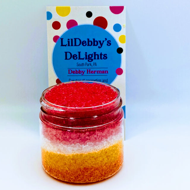 Lesbian PRIDE! bath products with essential oil blends.