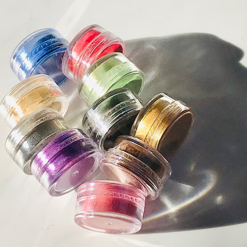 ALL of the MoonDust!! 12 Sparkling Body Powder Colors – LilDebby's DeLights
