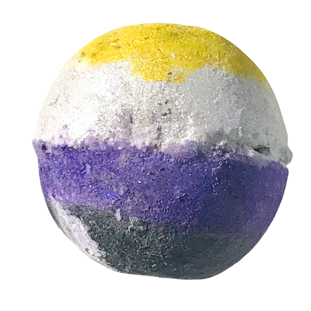 Non Binary PRIDE! bath products with essential oil blends.