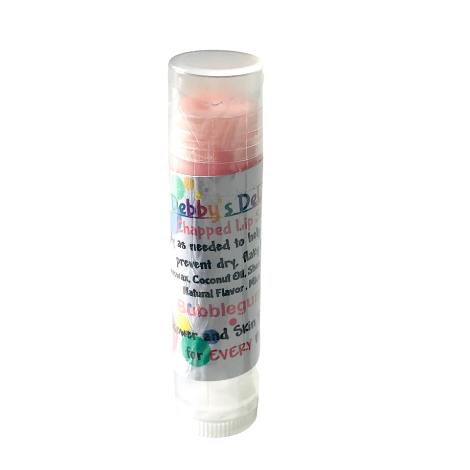 Lip balm, made with Sunflower wax. 10 vegan flavor choices!