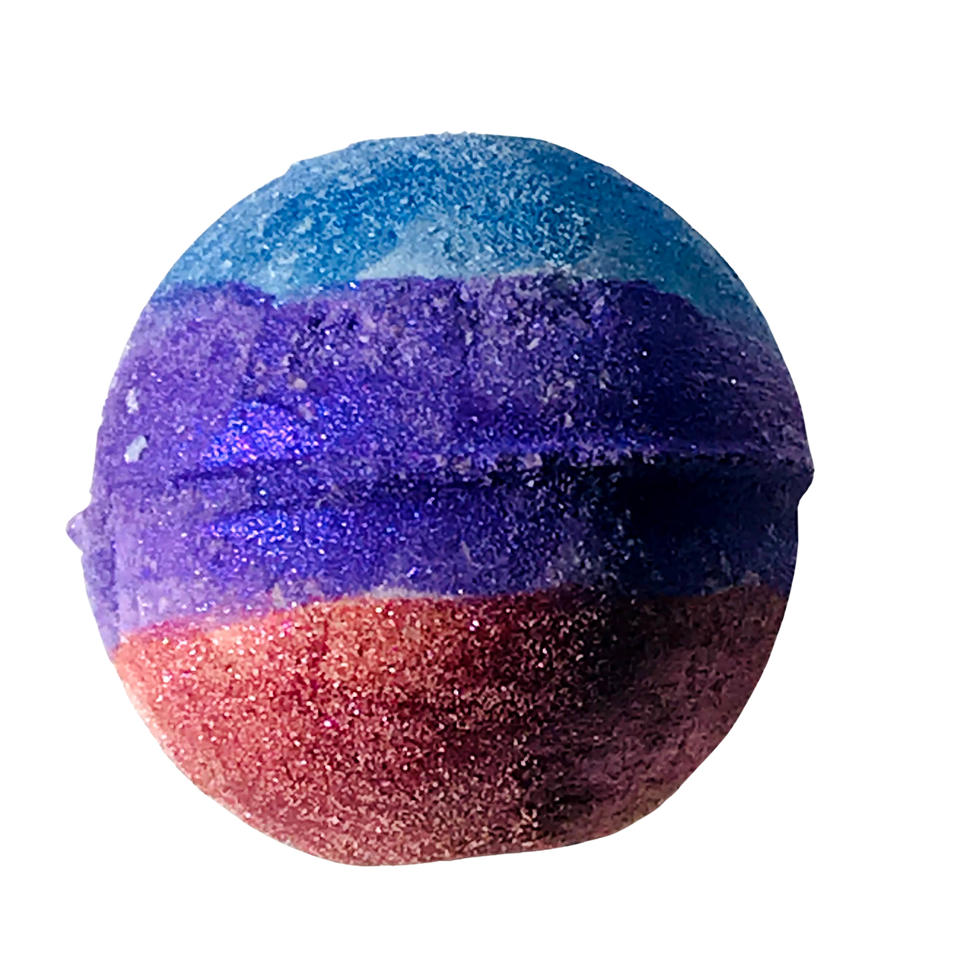 Bisexual PRIDE! vegan bath products with essential oil blends.