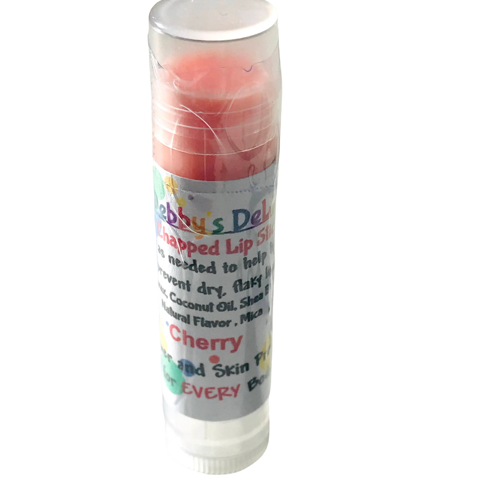 Lip balm, made with Sunflower wax. 10 vegan flavor choices!