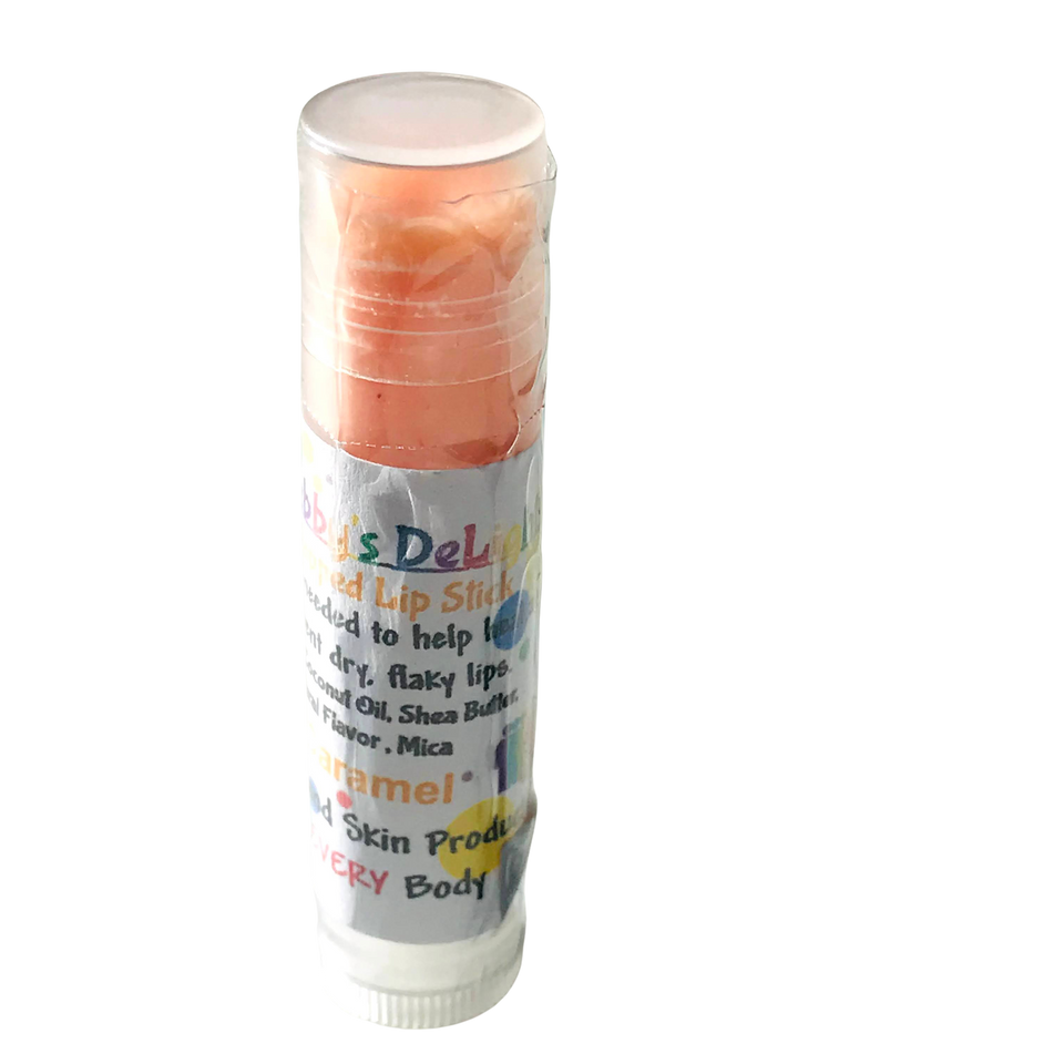 Lip balm, made with Sunflower wax. 10 vegan flavor choices!