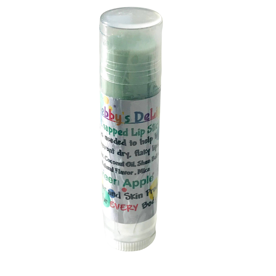 Lip balm, made with Sunflower wax. 10 vegan flavor choices!